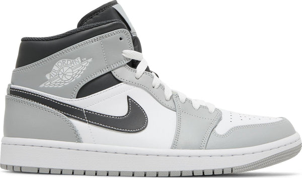 [554724-078] Mens Air Jordan Retro 1 Mid 'Light Smoke Grey Anthracite'