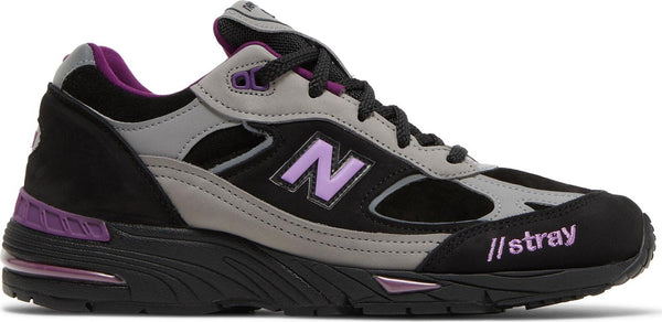 [W991SRP] Womens New Balance 991 'STRAY RATS BLACK'