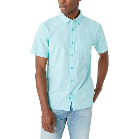 [895020-333] Mens Hurley One & Only 2.0 Textured Short Sleeve Button Up