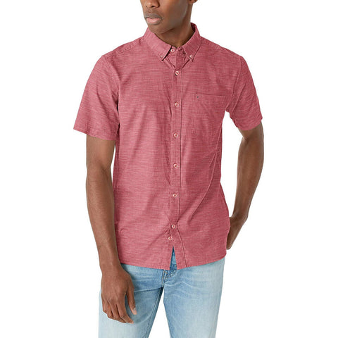 [895020-820] Mens Hurley One & Only 2.0 Textured Short Sleeve Button Up