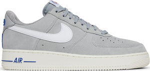 [DH7435-001] Mens Nike Air Force 1 Low 'Light Smoke Grey White Sail Hyper Royal'