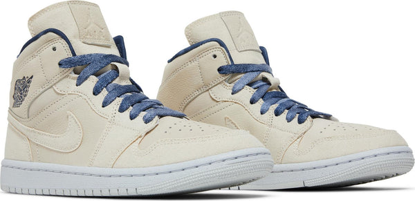 [DM9126-104] Womens Air Jordan Retro 1 Mid SE (W) 'Sanddrift'