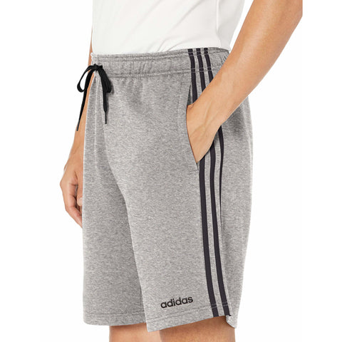 [DU0506] Mens Adidas Essentials 3-Stripes Fleece Shorts