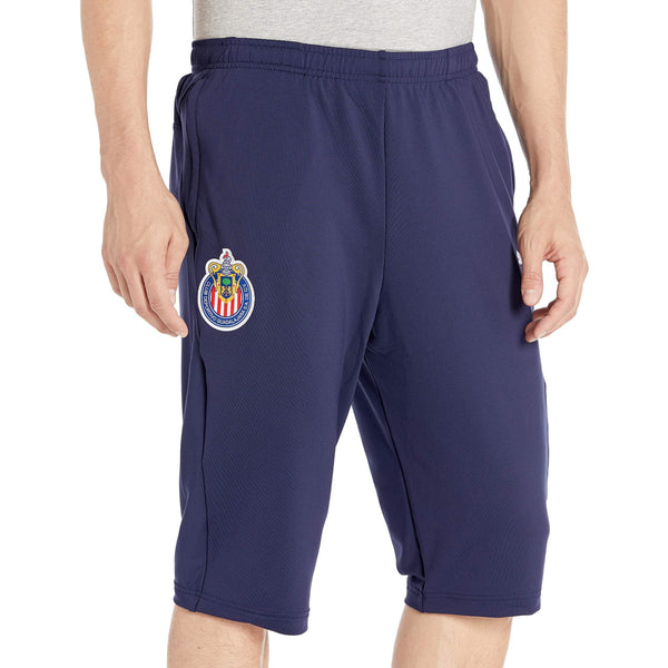 [753668-01] Mens Puma Chivas 3/4 Training Pants - Side Pockets With Zip