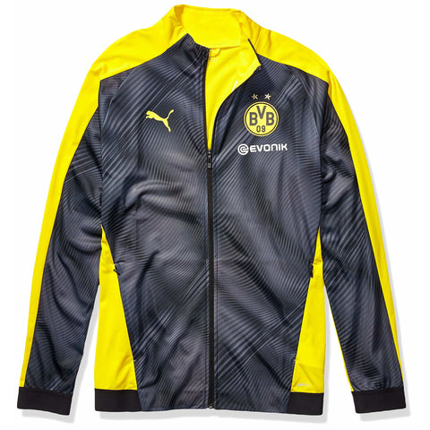 [756224-01] Mens Puma BVB League Stadium Jacket With Evonik