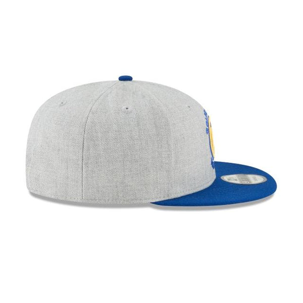 [70353707] Mens New Era NBA 950 2-Tone Heather Gray Snapback Cap Golden State Warriors