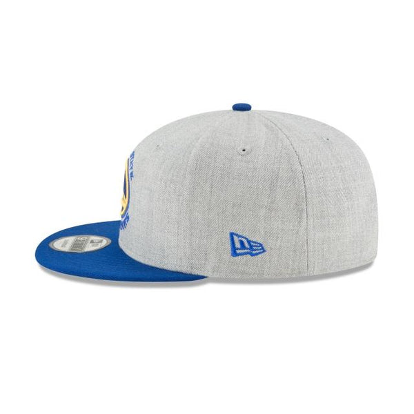 [70353707] Mens New Era NBA 950 2-Tone Heather Gray Snapback Cap Golden State Warriors