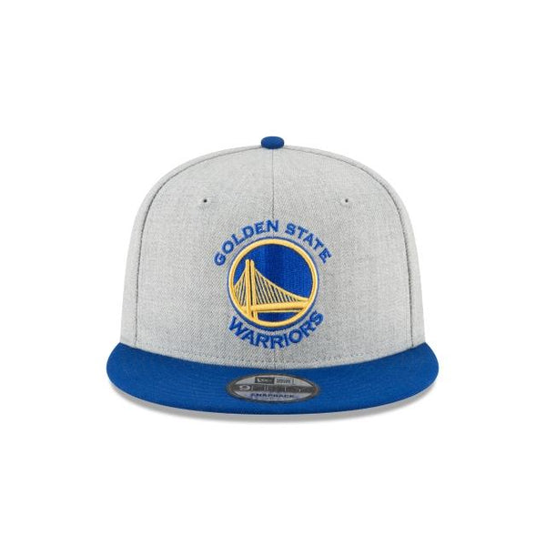 [70353707] Mens New Era NBA 950 2-Tone Heather Gray Snapback Cap Golden State Warriors