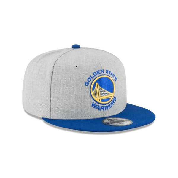 [70353707] Mens New Era NBA 950 2-Tone Heather Gray Snapback Cap Golden State Warriors