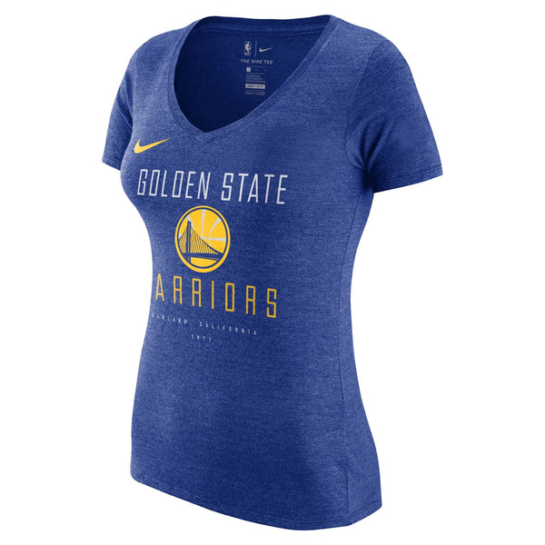 [934331-495] Womens Nike NBA Golden State Warriors Dri-Fit Essential T-Shirt