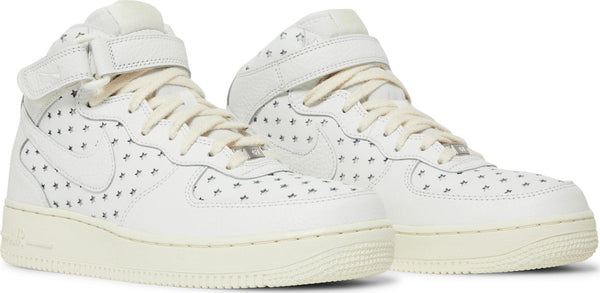 [DV3451-100] Womens Nike AIR FORCE 1 MID 'CUT OUT STARS SUMMIT WHITE'