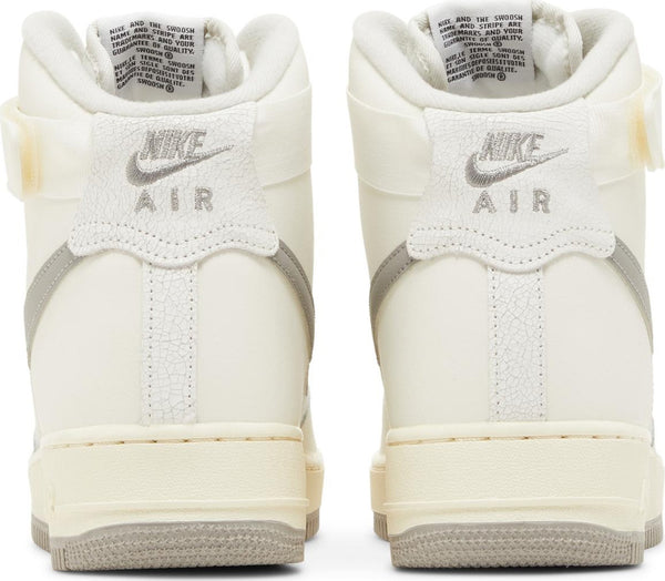 [DM0209-100] Mens Nike AIR FORCE 1 HIGH '07 LV8 'VINTAGE SAIL MEDIUM GREY'