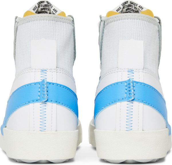 [DD3111-103] Mens Nike BLAZER MID 77 JUMBO 'WHITE UNIVERSITY BLUE'