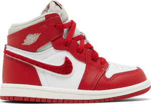 [CU0450-061] Toddlers Air Jordan RETRO 1 HIGH OG 'VARSITY RED' (TD)