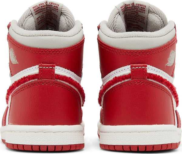 [CU0449-061] Preschool Air Jordan RETRO 1 HIGH OG 'VARSITY RED' (PS)