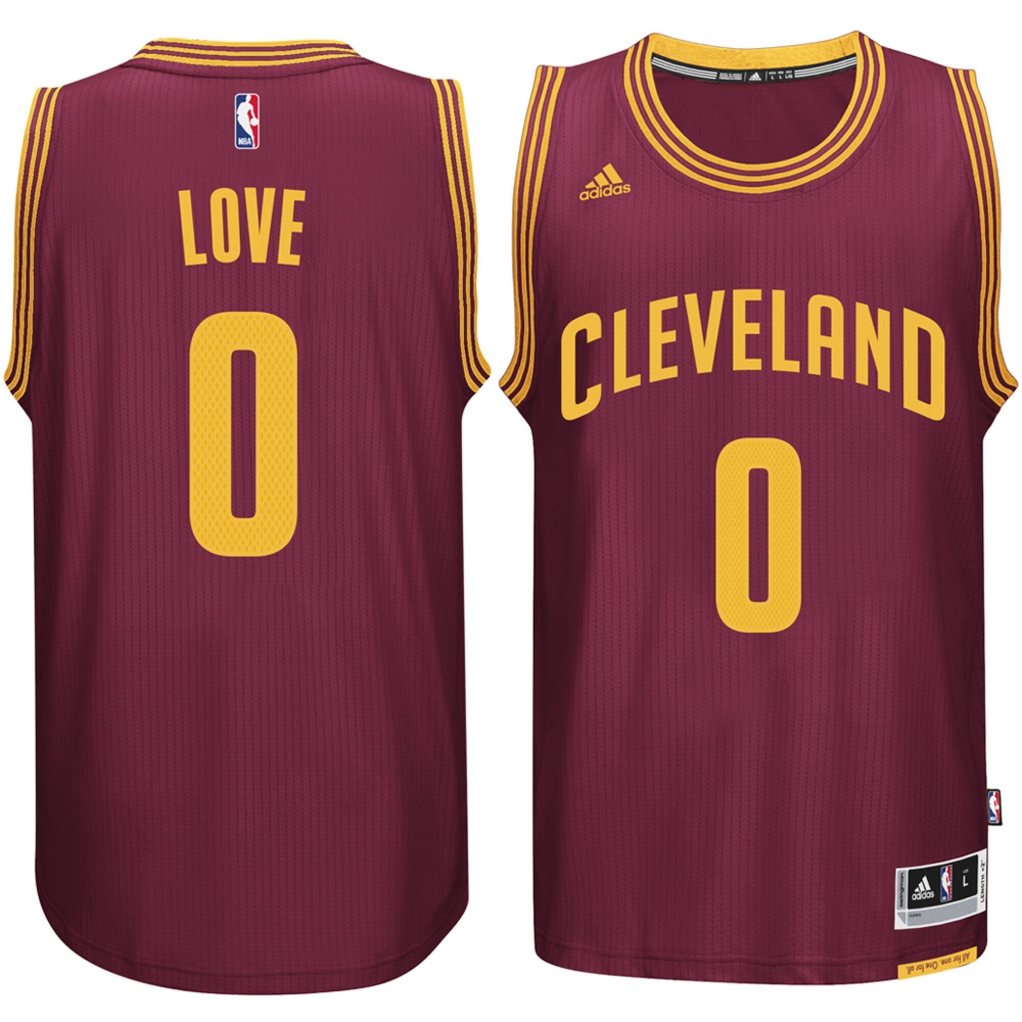 [A63826] Mens Adidas Cleveland Cavaliers Swingman Jersey Kevin Love