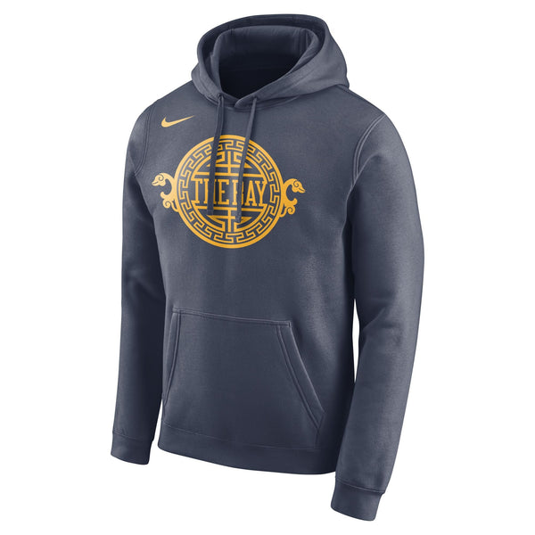 [AA3663-471] Mens Nike NBA Golden State Warriors Hoodie The Bay