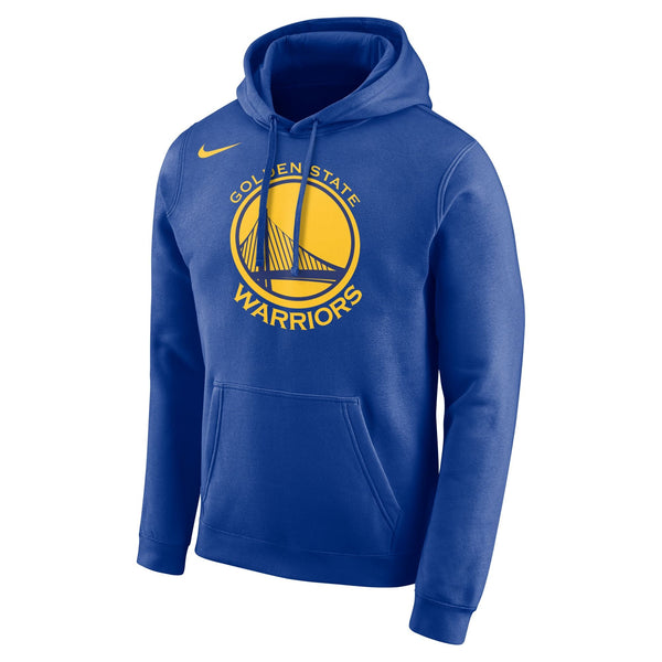 [931069-495] Nike Womens NBA Golden State Warriors Hoodie Logo Essential