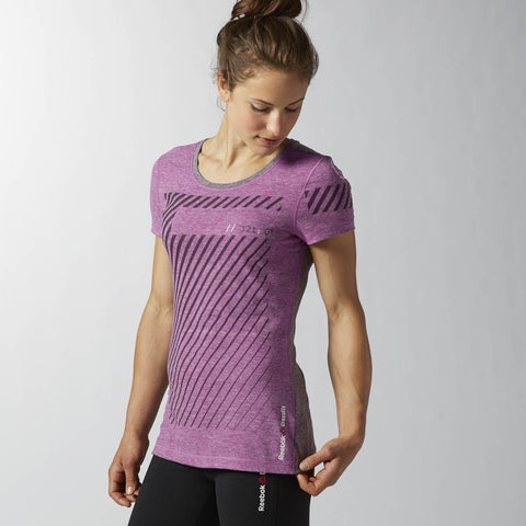 [AB4211] Womens Reebok RCF Crossfit SS Tri Graphic Tee