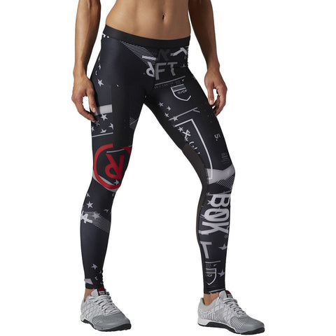 [AB4225] Womens Reebok RCF Crossfit Compression Tight