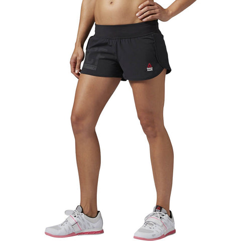 [AI9790] Womens Reebok RCF Crossfit Knit Woven Short Graphic