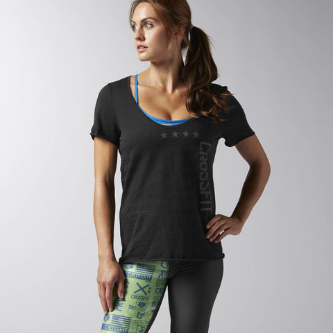 [U71701] Womens Crossfit Graphic Tee