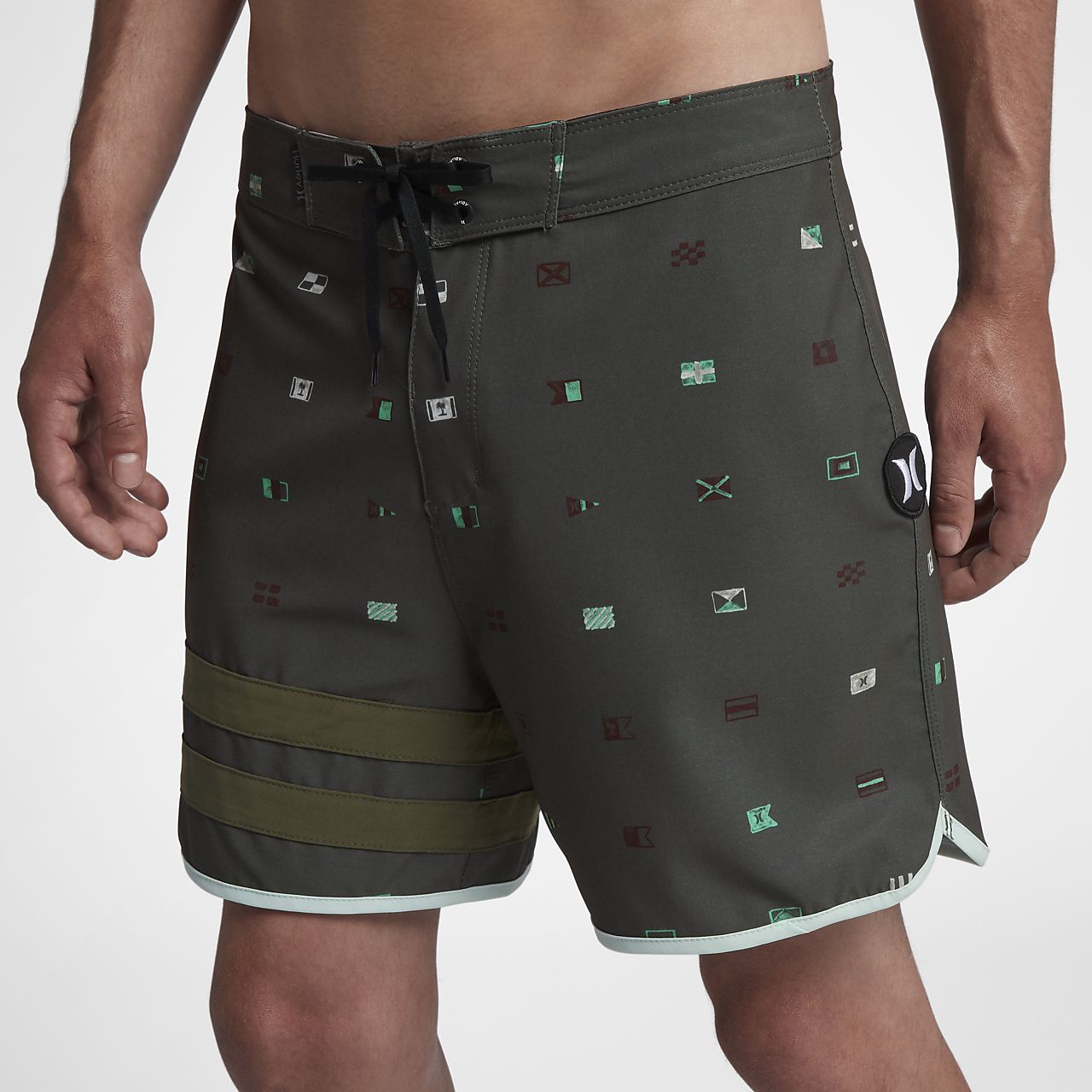 [AJ2049-307] Phantom Block Party Seaworthy 16" Boardshorts