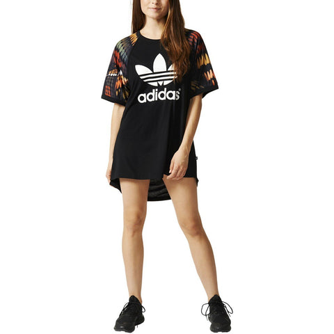 [AJ7300] Womens Adidas Originals x Rita Ora Cut Out Dress