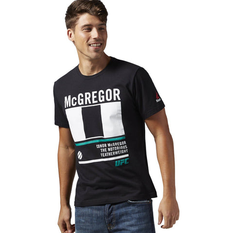 [U71693] Mens Reebok UFC Conor McGregor Nickname Tee