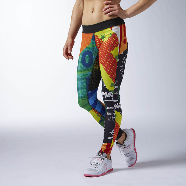 [AO1406] Womens Crossfit Reversible Chase Tight
