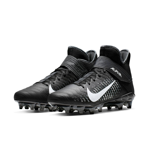 [AQ3209-002] Mens Nike ALPHA MENACE PRO 2 MID 'BLACK WHITE'