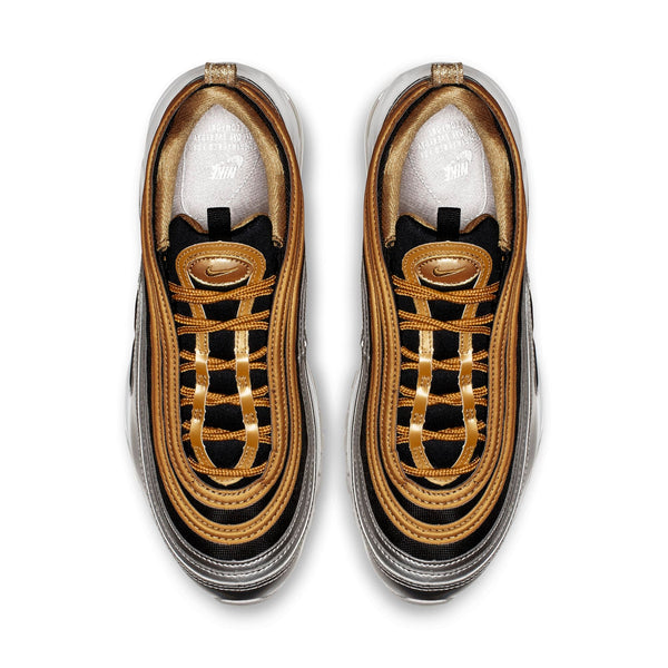 [AQ4137-700] Womens Nike AIR MAX 97 'METALLIC GOLD BLACK'