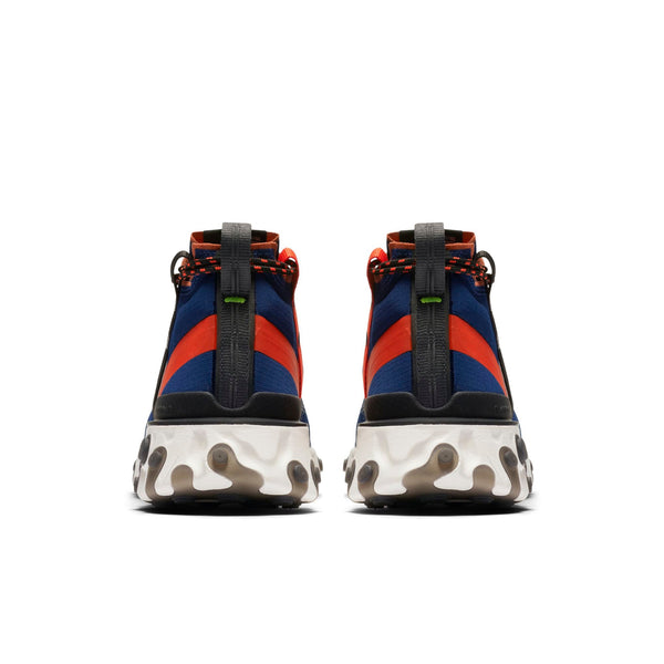 [AT3143-400] Mens Nike REACT RUNNER MID WR 'ISPA BLUE VOID TEAM ORANGE'