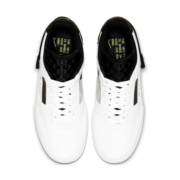 [AT7859-101] Mens Nike AIR FORCE 1 TYPE 'WHITE BLACK VOLT'