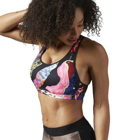 [AX7054] Womens Crossfit Hero Power Graffiti Bra