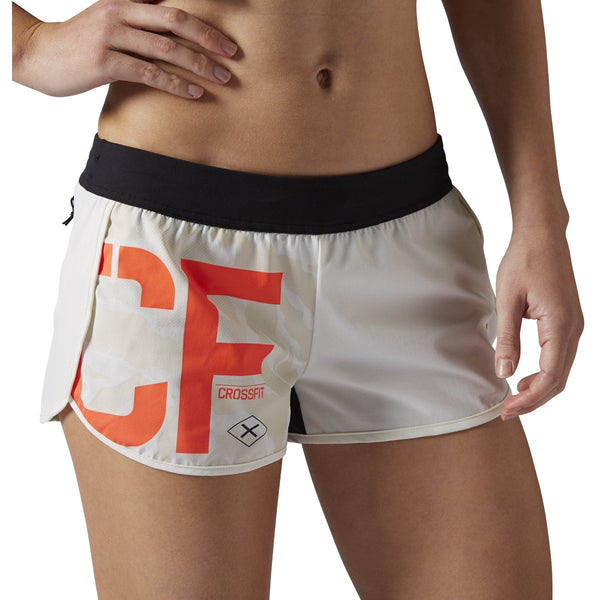 [AX9531] Womens Reebok RCF Crossfit Knit Woven Graphic Shorts