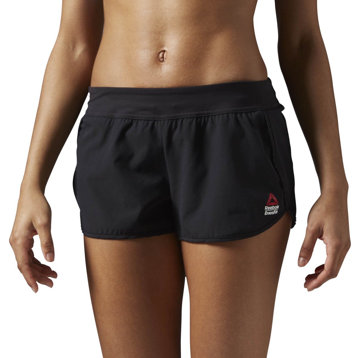 [AX9534] Womens Reebok Crossfit Knit Woven Shorts