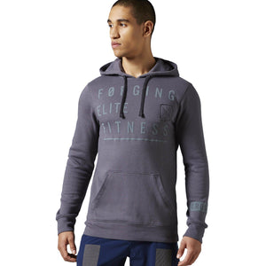 [AY1034] Mens Reebok Crossfit Graphic Fleece Hoodie