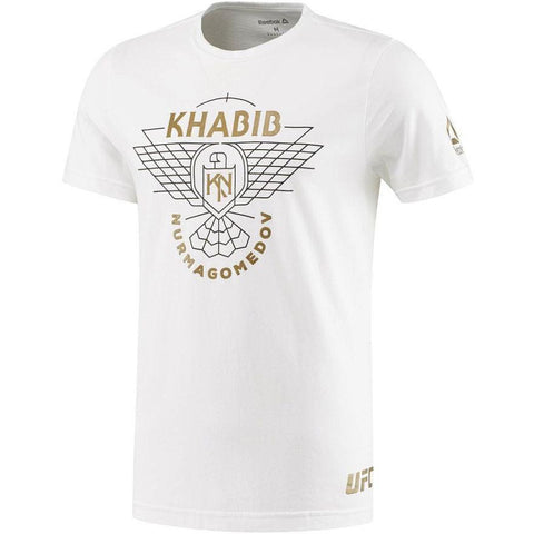 [AZ9591] Mens Reebok UFC Fight T Shirt Khabib Nurmagomedov