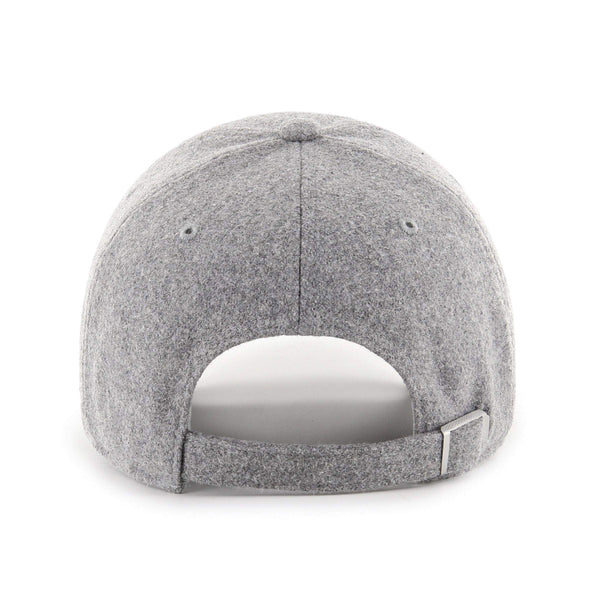 Mens 47 Brand NY Yankees Clean Up Strapback - Grey