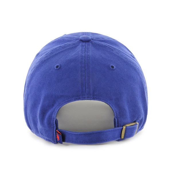 Mens 47 Brand NY Mets Clean Up Strapback - Royal Blue