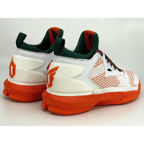 [B38916] D Lillard 2 Primeknit NCAA "Miami"