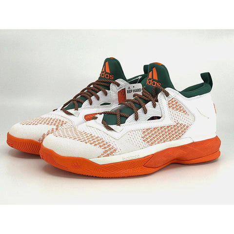 [B38916] D Lillard 2 Primeknit NCAA "Miami"