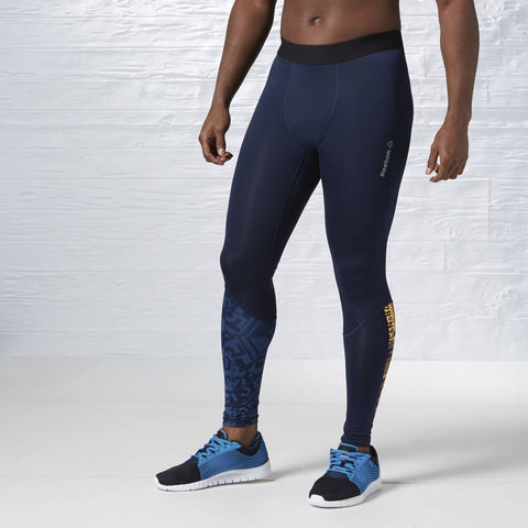 [B83442] Mens Reebok One Series Compression Tight