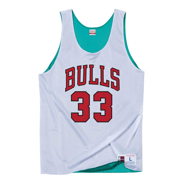 [BA249Z-ASG-W-BRM] Mens Mitchell & Ness NBA All Star Reversible Tank Scottie Pippen