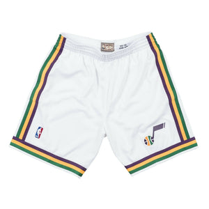 [BA30ZC-UJA-W-NI8] Mens Mitchell & Ness NBA Home Swingman Shorts 1991 Jazz