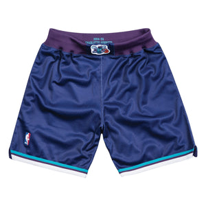 [BA31TC-CHO-L-JHT] Mens Mitchell & Ness NBA 1994-95 Charlotte Hornets Alternate Authentic Shorts