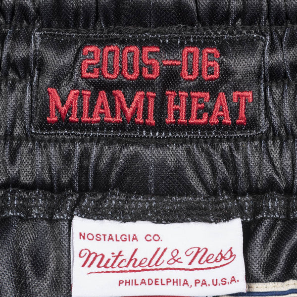 [BA31TC-MHE-K-JHV] Mens Mitchell & Ness NBA 2005-06 Miami Heat Road Authentic Shorts