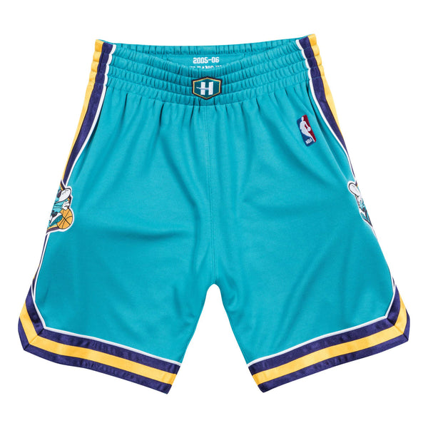 Mens Mitchell & Ness NBA 2005-06 New Orleans Hornets Road Authentic Shorts