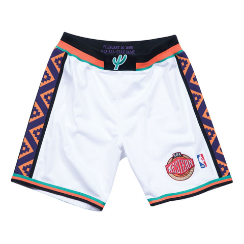 [BA34JG-ASW-W-BZZ] Mens Mitchell & Ness NBA 1995 All Star West Authentic Short